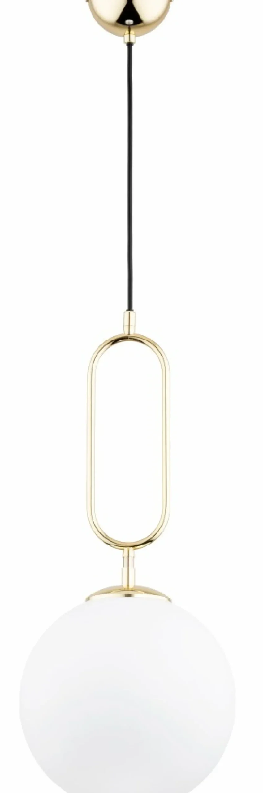 Sklep Kaja Biało-złota lampa wisząca z regulowanym zwisem AL 61236 z serii VAVIL | Kaja Ośw Store