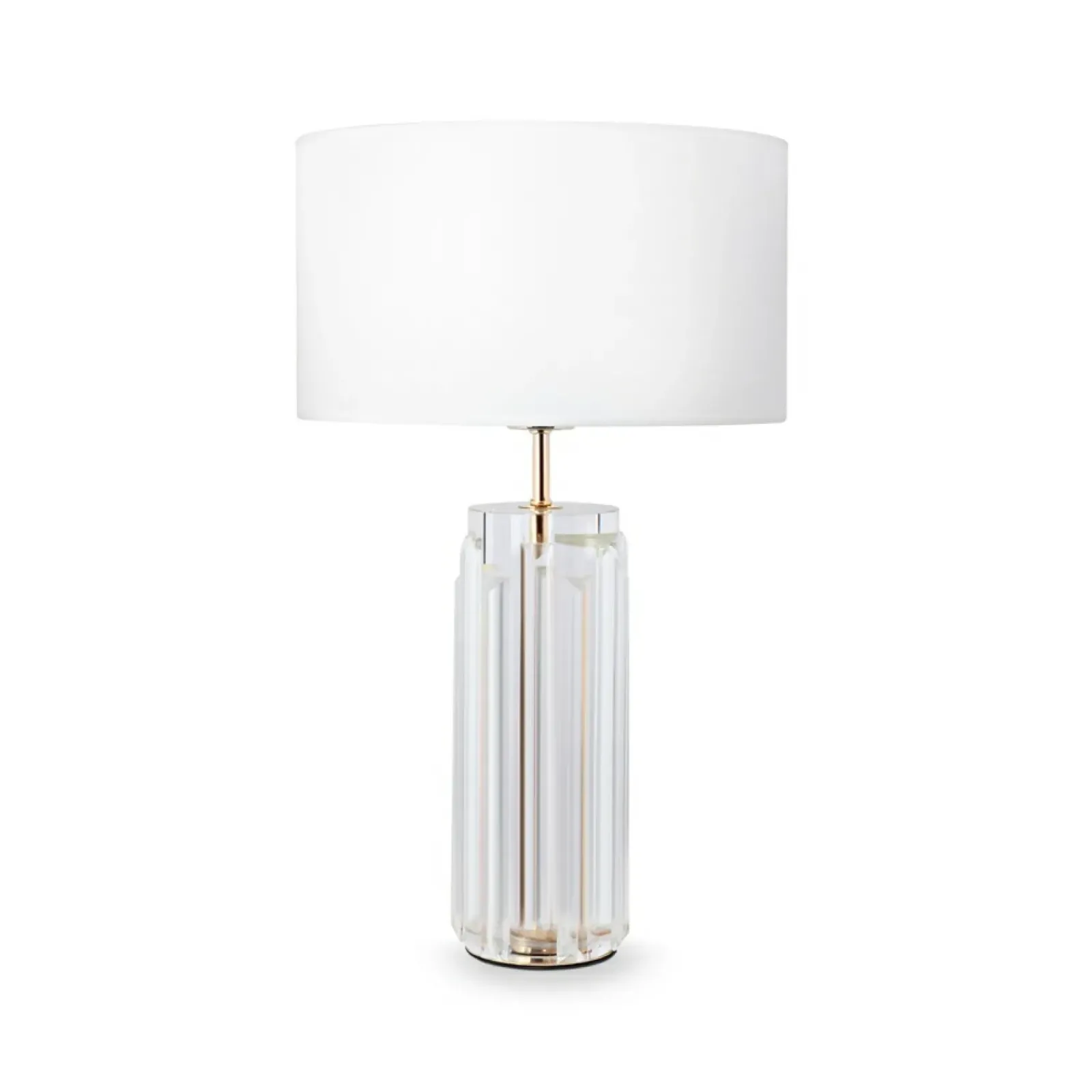 Sklep Kaja Biało-złota lampka nocna, do sypialni MOD304TL-01G z serii MUSE | Kaja* Lampki Stołowe Z Abażurem|Nowoczesne Lampki Stołowe