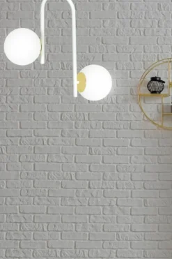 Sklep Kaja Biało-złota, minimalistyczna lampa sufitowa 1033/2 RAGNAR | Kaja Discount