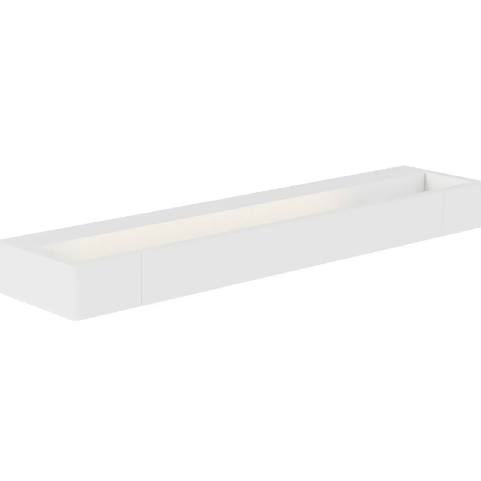 Sklep Kaja Biały kinkiet, obrotowe światło LED 45cm MX W0306 FLINK | Kaja* Lampy Do Łazienki|Lampy Led