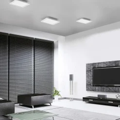 Sklep Kaja , kwadratowy plafon z regulowaną barwą 14530-16 z serii FLAT biały Cheap