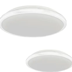 Sklep Kaja Biały, ledowy plafon do łazienki z IP44, moc 24W ML6403 z serii TERMA | Kaja Ośw* Lampy Led|Plafony Nowoczesne