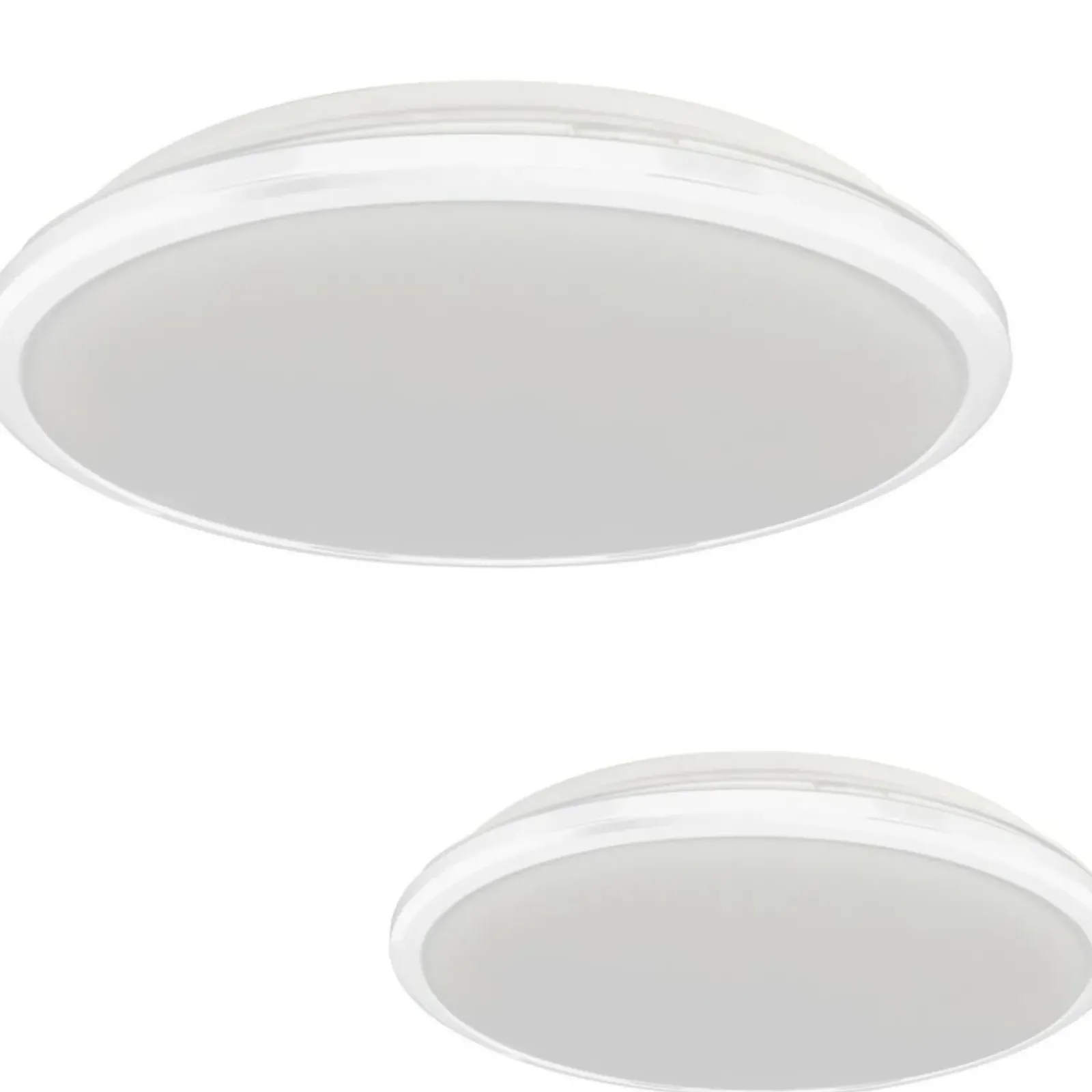 Sklep Kaja Biały, ledowy plafon do łazienki z IP44, moc 24W ML6403 z serii TERMA | Kaja Ośw* Lampy Led|Plafony Nowoczesne