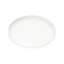 Sklep Kaja Biały natynkowy plafon ⌀40cm 3000K PLF-7001-400R-WH-3K z serii PELARO* Lampy Led|Plafony Nowoczesne