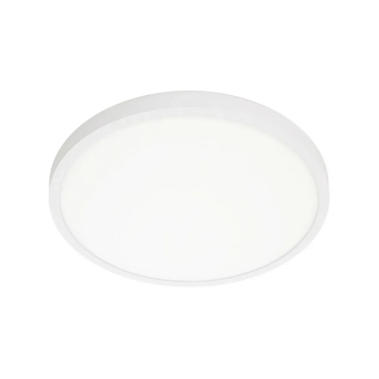 Sklep Kaja Biały natynkowy plafon ⌀40cm 3000K PLF-7001-400R-WH-3K z serii PELARO* Lampy Led|Plafony Nowoczesne
