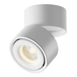 Sklep Kaja Biały, okrągły, ruchomy spot LED 3000K 1020lm C084CL-15W3K-D-W – YIN* Lampy Led