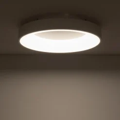 Sklep Kaja Biały plafon LED do sypialni ⌀48cm 3000K 11201 NIKKI LED | Kaja* Plafony Nowoczesne|Lampy Led