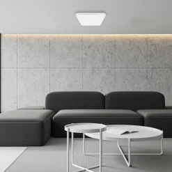 Sklep Kaja Biały plafon z neutralną barwą światła ML7934 z serii FABIO | Kaja Oświetlenie* Lampy Led|Plafony Nowoczesne
