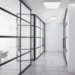 Sklep Kaja Biały plafon z neutralną barwą światła ML7934 z serii FABIO | Kaja Oświetlenie* Lampy Led|Plafony Nowoczesne