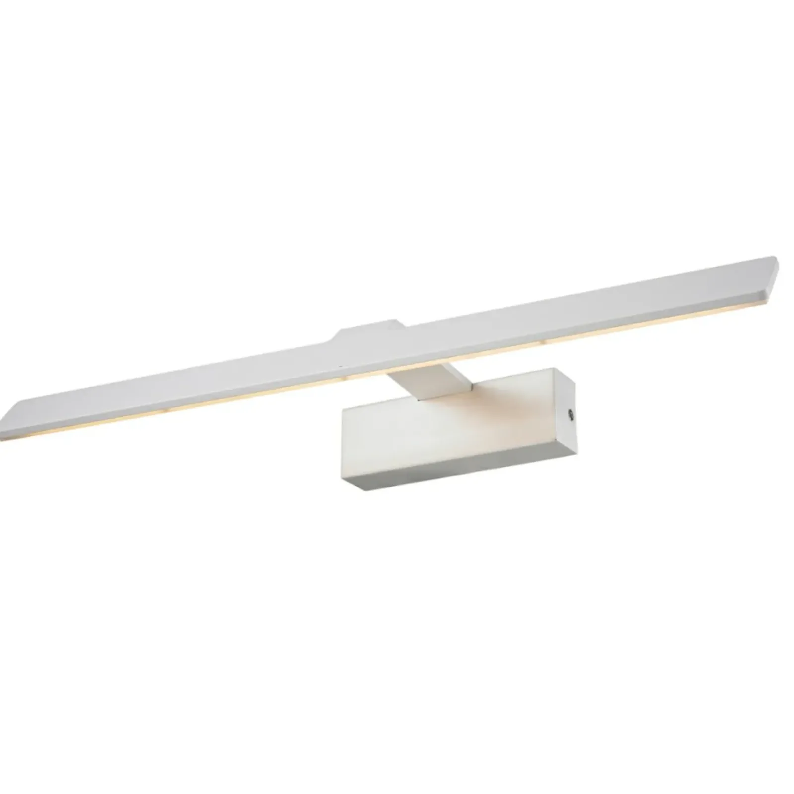 Sklep Kaja Biały, prosty kinkiet LED nad lustro MB1040L CORTO | Kaja Oświetlenie* Lampy Led