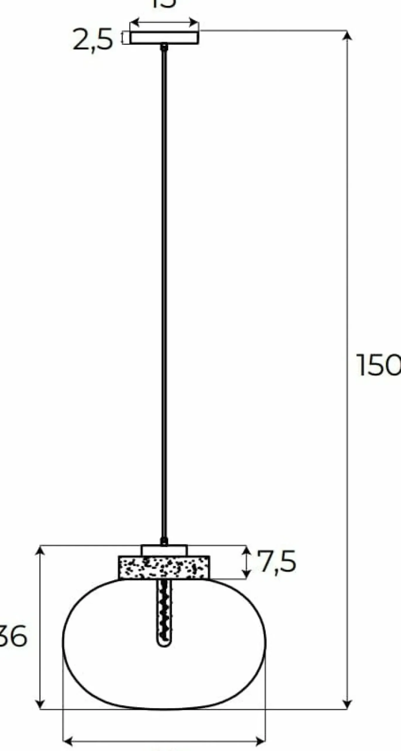 Sklep Kaja Biały zwis z dymionym, ozdobnym kloszem MX P0517 MOONSTONE | Kaja Best Sale