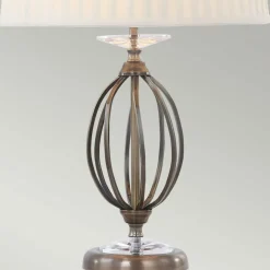 Sklep Kaja Boho lampka nocna z abażurem AG-TL-AGED-BRASS z serii AEGEAN* Lampki Stołowe Z Abażurem|Tradycyjne Lampki Stołowe