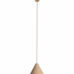 Sklep Kaja Brązowa, dekoracyjna lampa wisząca stożek MX P0547 SAKUNA | Kaja Flash Sale