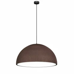 Sklep Kaja Brązowa, kopułowa lampa wisząca 60x30cm ANT 5039 GANDRA | Kaja Online