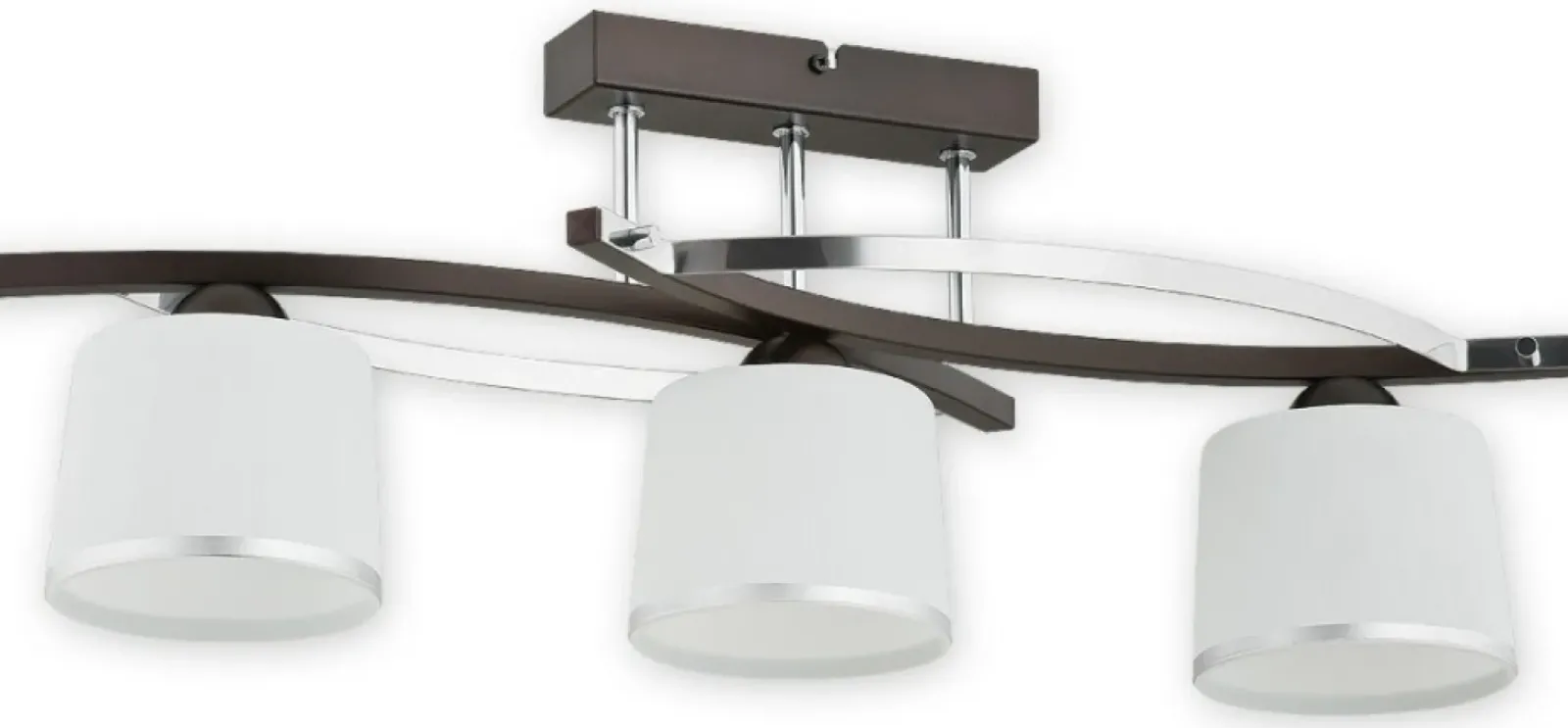 Sklep Kaja Brązowa lampa sufitowa do sypialni O2283 W3 RW ASTRED | Kaja Fashion