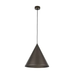 Sklep Kaja Brązowa lampa wisząca do sypialni ⌀32cm TK 10038 CONO | Kaja New