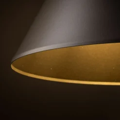 Sklep Kaja Brązowa lampa wisząca do sypialni ⌀32cm TK 10038 CONO | Kaja New