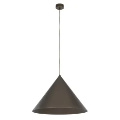 Sklep Kaja Brązowa lampa wisząca do sypialni TK 10062 CONO BROWN | Kaja Clearance