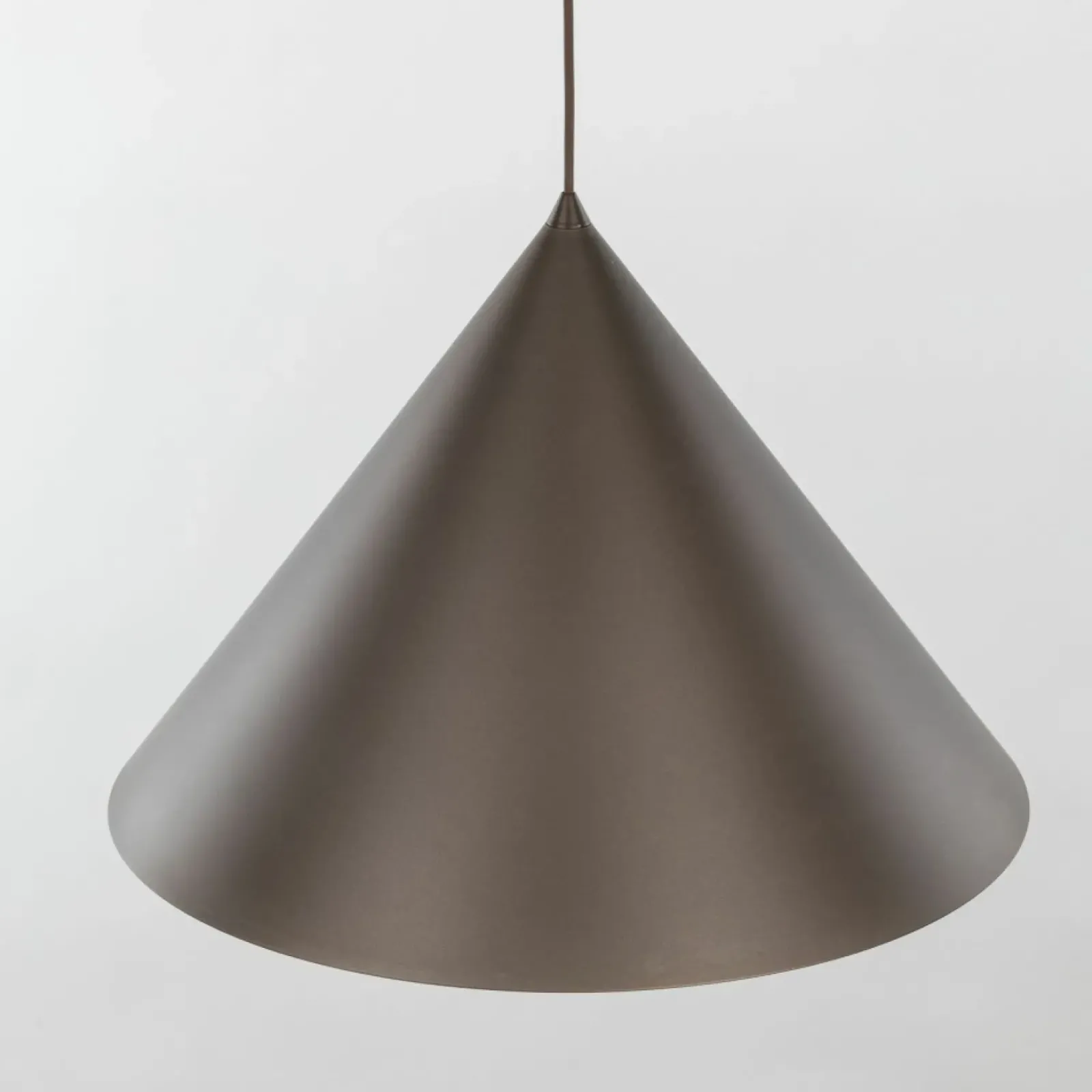 Sklep Kaja Brązowa lampa wisząca do sypialni TK 10062 CONO BROWN | Kaja Clearance