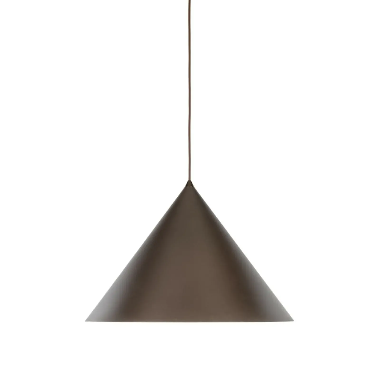 Sklep Kaja Brązowa lampa wisząca do sypialni TK 10062 CONO BROWN | Kaja Clearance