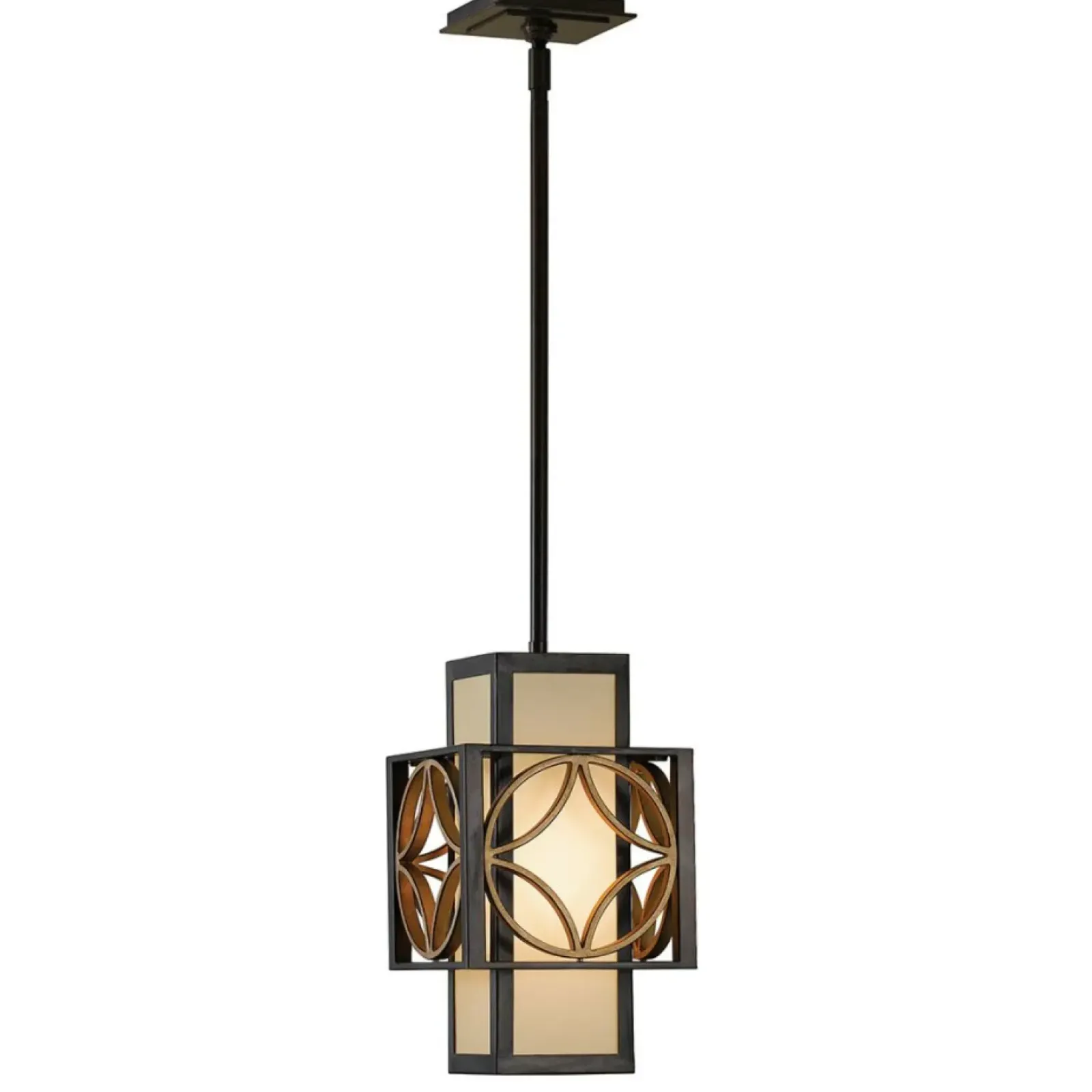 Sklep Kaja Brązowa lampa wisząca geometryczna FE-REMY-P-C z serii REMY Cheap