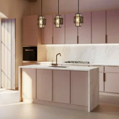 Sklep Kaja Brązowa lampa wisząca geometryczna FE-REMY-P-C z serii REMY Cheap