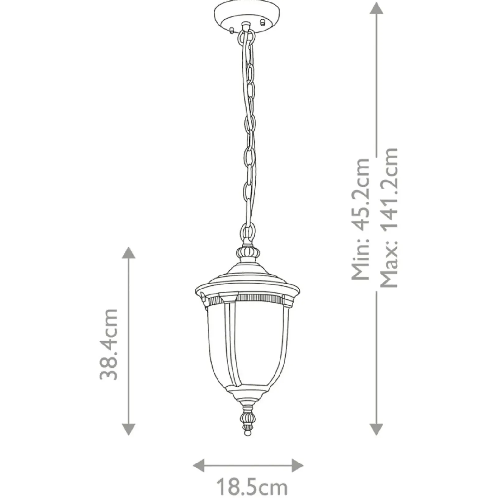 Sklep Kaja Brązowa lampa wisząca, ozdobne szkło CL8-S z serii CLEVELAND* Randole Tradycyjne