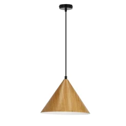 Sklep Kaja Brązowa lampa wisząca z niebanalnym kloszem 31-23414 z serii DUNCA | Kaja Oświet Best