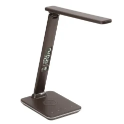 Sklep Kaja Brązowa lampka LED z regulacją światła 4595-23 z serii ADRIANO | Kaja* Lampy Led|Lampki Biurkowe