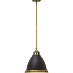 Sklep Kaja Brązowa, pojedyncza lampa wisząca HK-AMELIA-P-M-RB z serii AMELIA brązowe New