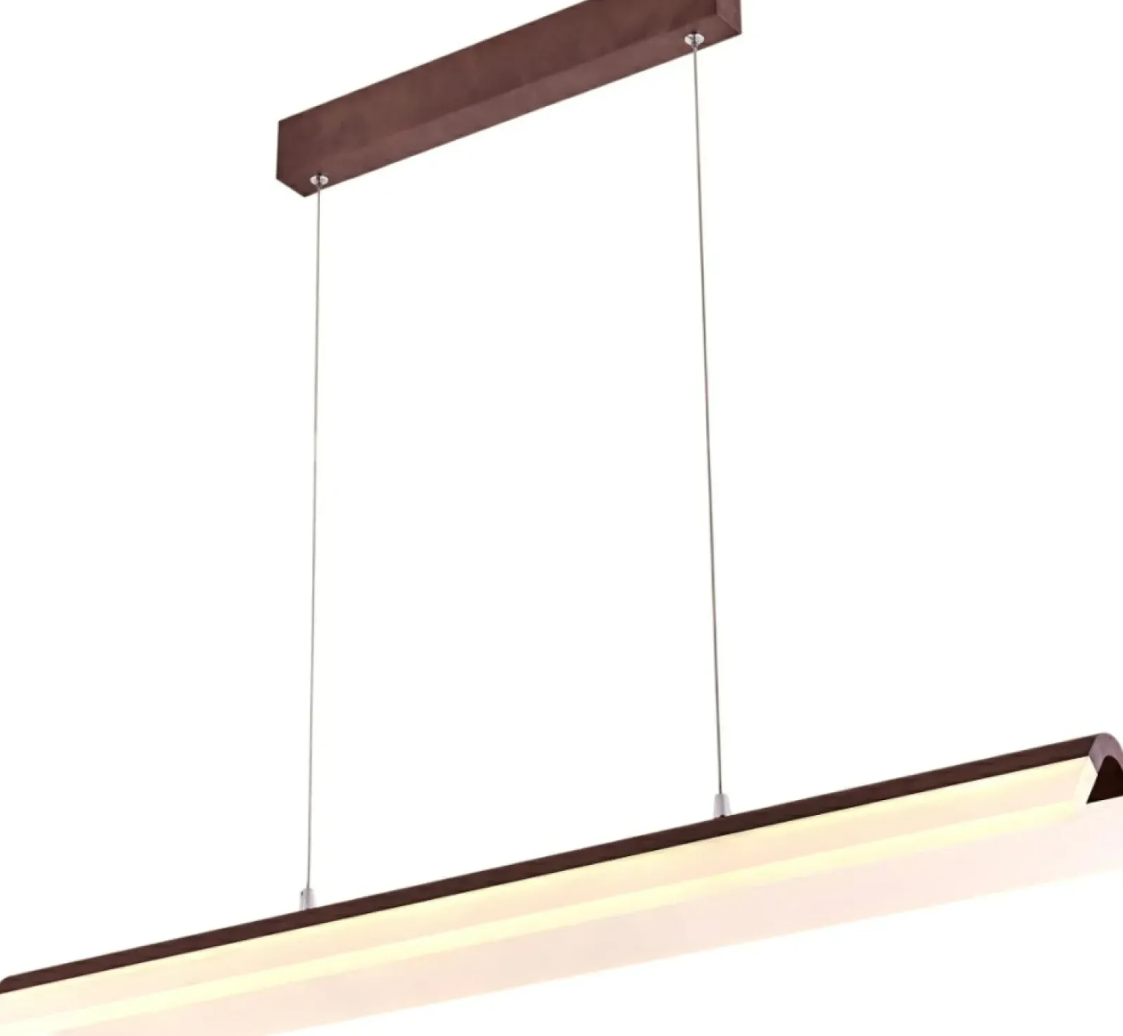 Sklep Kaja owa, szeroka lampa wisząca A0011-320 CURACOA | Kaja Oświetlenie brąz Discount