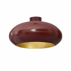 Sklep Kaja Burgundowa lampa wisząca, ze złotym wnętrzem LX 1686 z serii COMPO Cheap