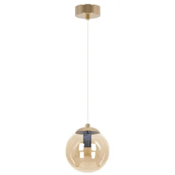 Sklep Kaja Bursztynowa lampa wisząca do sypialni K-5410 z serii GRAND Best Sale