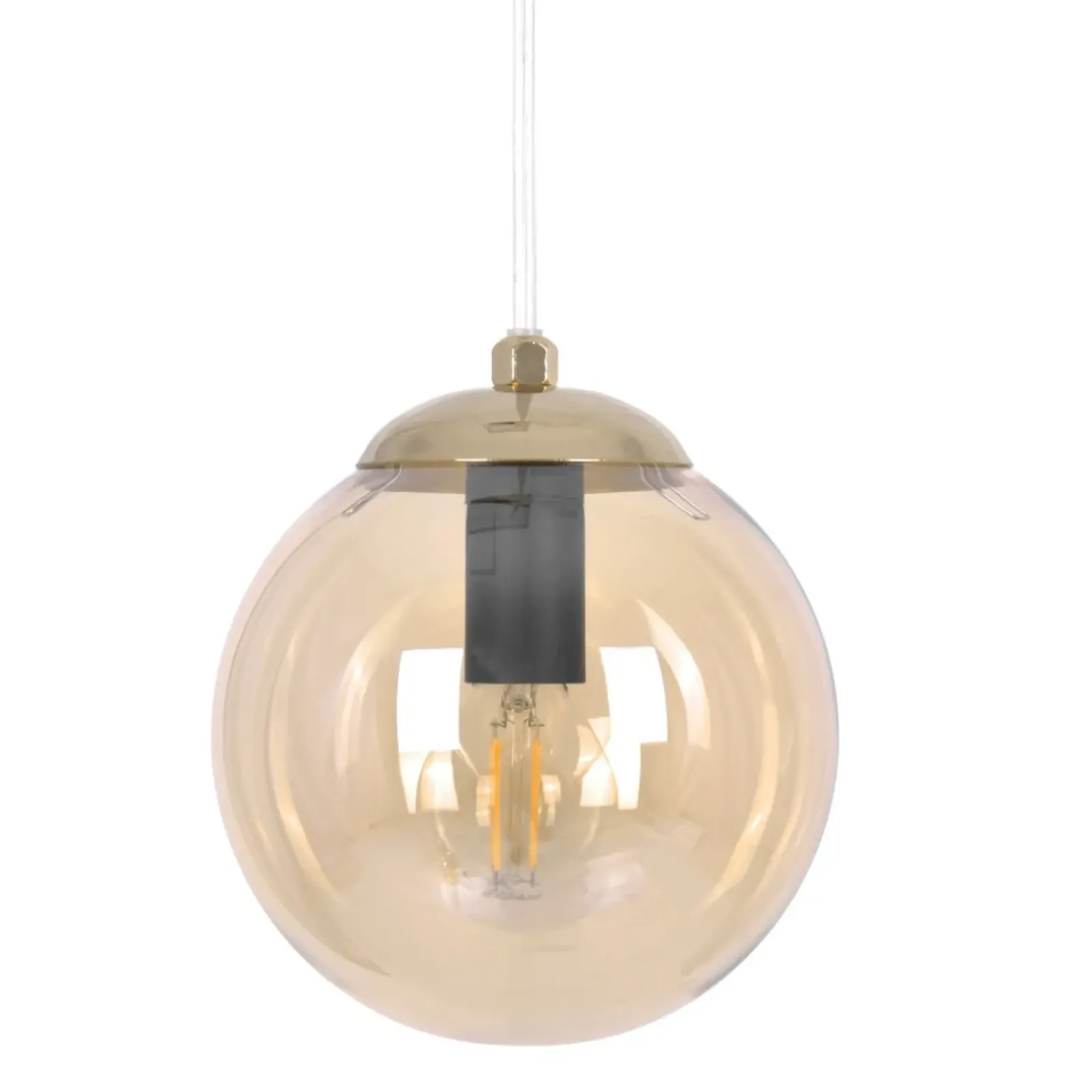 Sklep Kaja Bursztynowa lampa wisząca do sypialni K-5410 z serii GRAND Best Sale