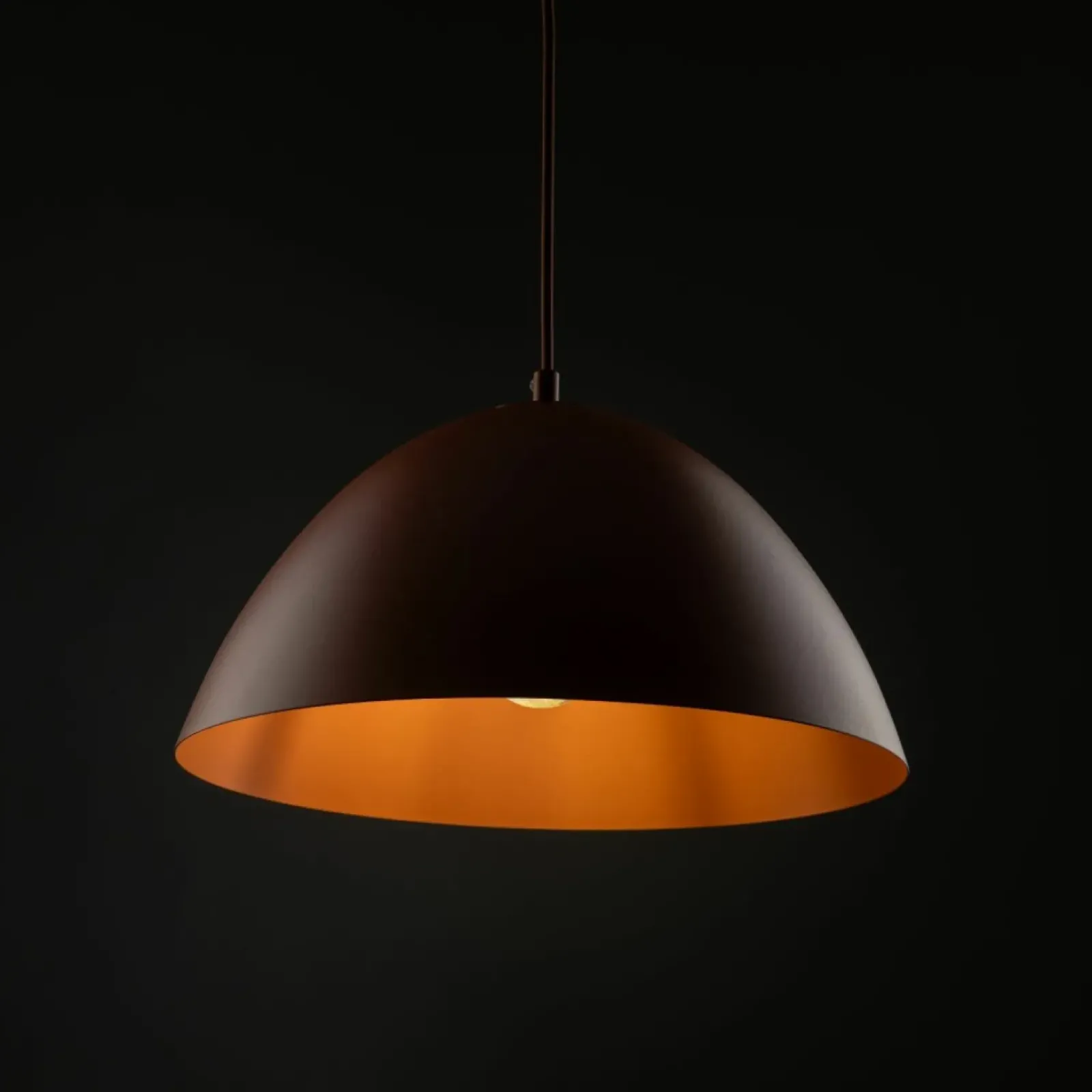 Sklep Kaja Ceglana lampa wisząca - kopuła TK 10259 FARO BRICK | Kaja Oświetlenie Hot