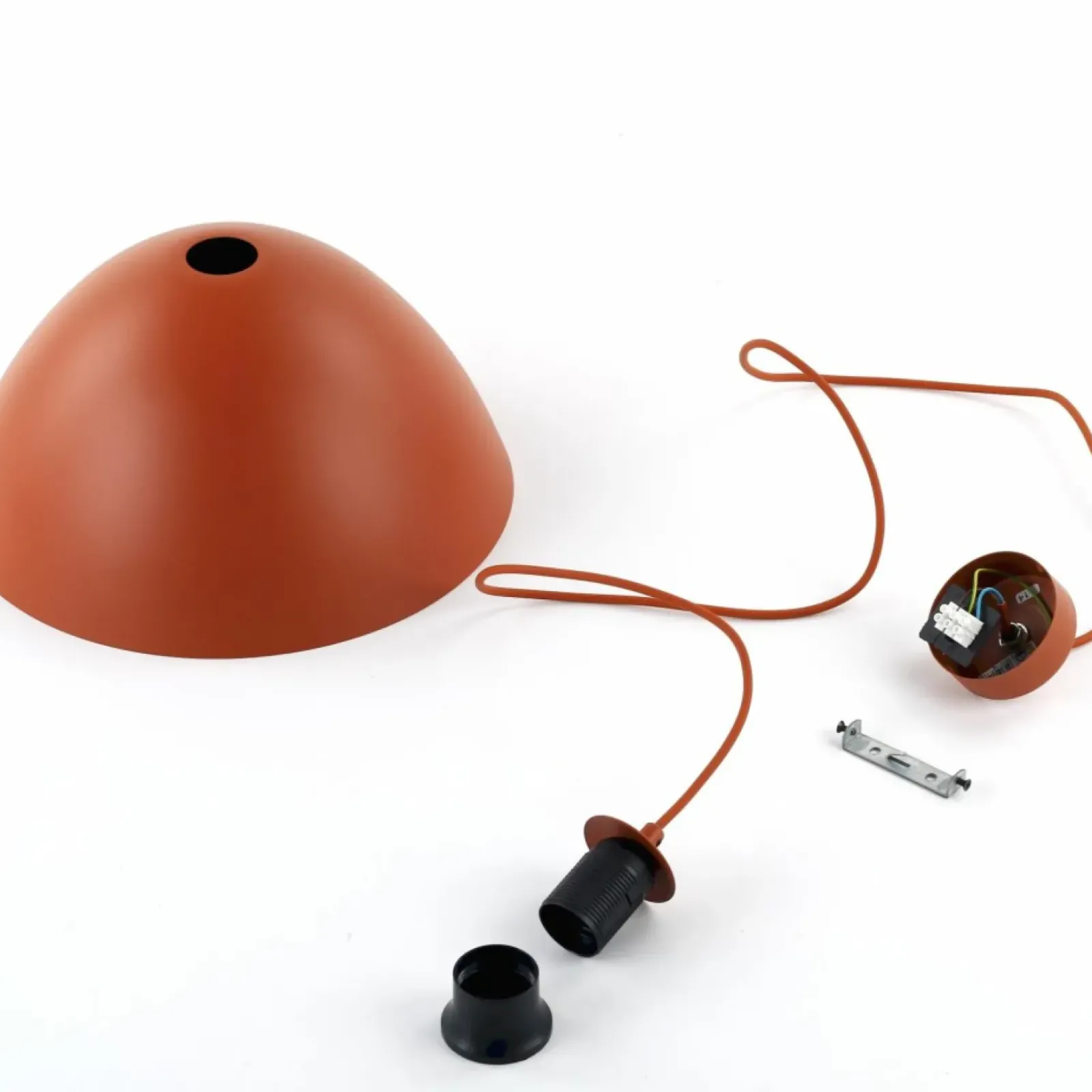 Sklep Kaja Ceglana lampa wisząca - kopuła TK 10259 FARO BRICK | Kaja Oświetlenie Hot