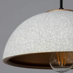 Sklep Kaja Ceramiczna kopuła wisząca do stylowej kuchni ABR-CIRI-E27 z serii CI szary Discount