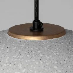 Sklep Kaja Ceramiczna kopuła wisząca do stylowej kuchni ABR-CIRI-E27 z serii CI szary Discount