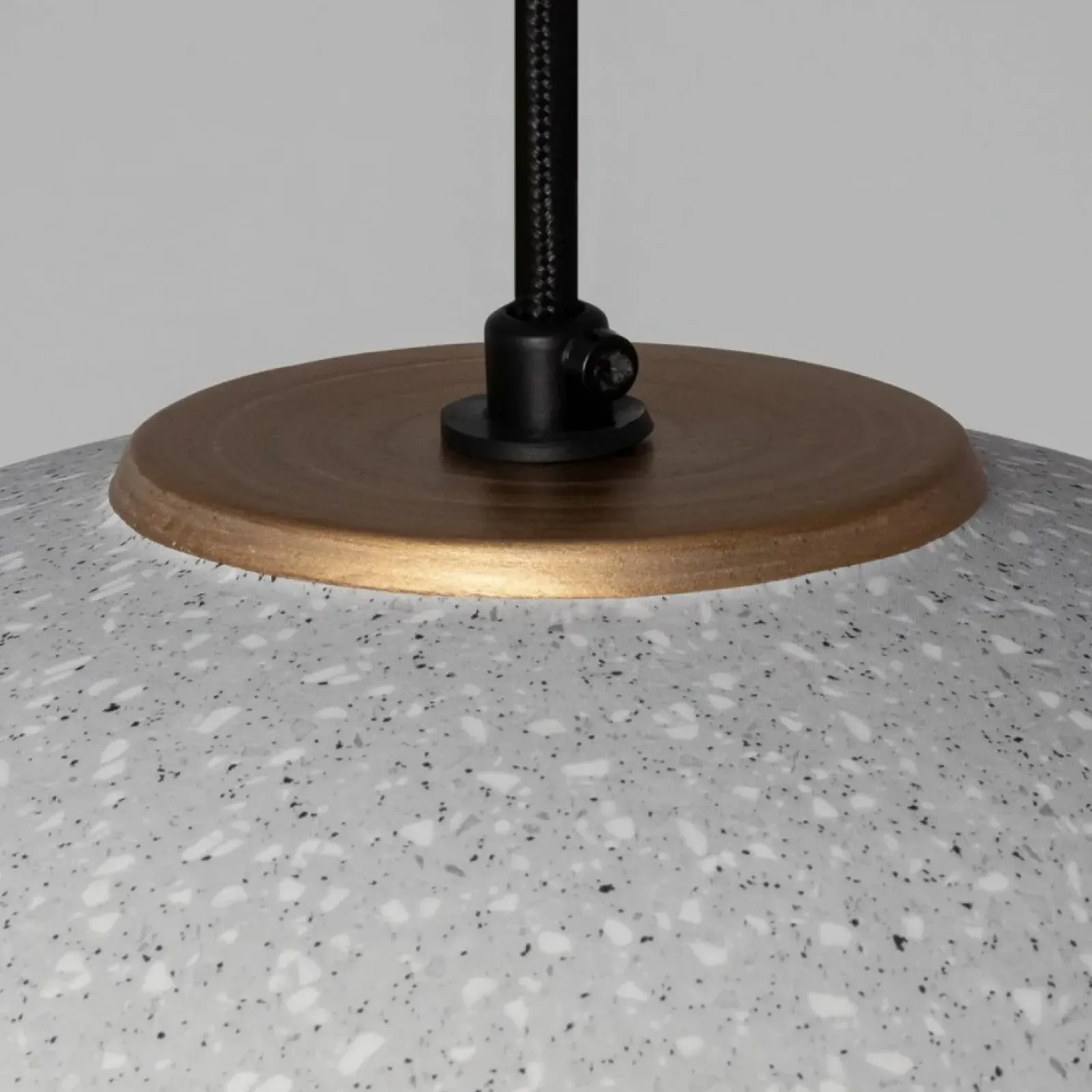 Sklep Kaja Ceramiczna kopuła wisząca do stylowej kuchni ABR-CIRI-E27 z serii CI szary Discount