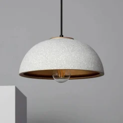 Sklep Kaja Ceramiczna kopuła wisząca do stylowej kuchni ABR-CIRI-E27 z serii CI szary Discount