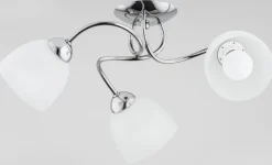 Sklep Kaja Chromowana, klasyczna lampa sufitowa AL 27503 SILIA | Kaja Oświetlenie* Randole Tradycyjne