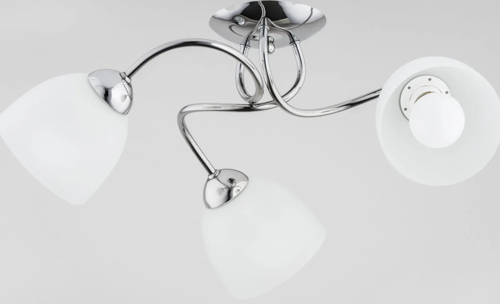 Sklep Kaja Chromowana, klasyczna lampa sufitowa AL 27503 SILIA | Kaja Oświetlenie* Randole Tradycyjne