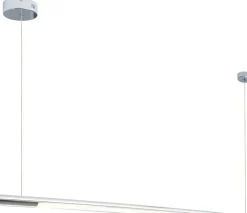 Sklep Kaja Chromowana lampa nad wyspę 100cm MX P0355 ORGANIC P | Kaja Oświetlenie Cheap