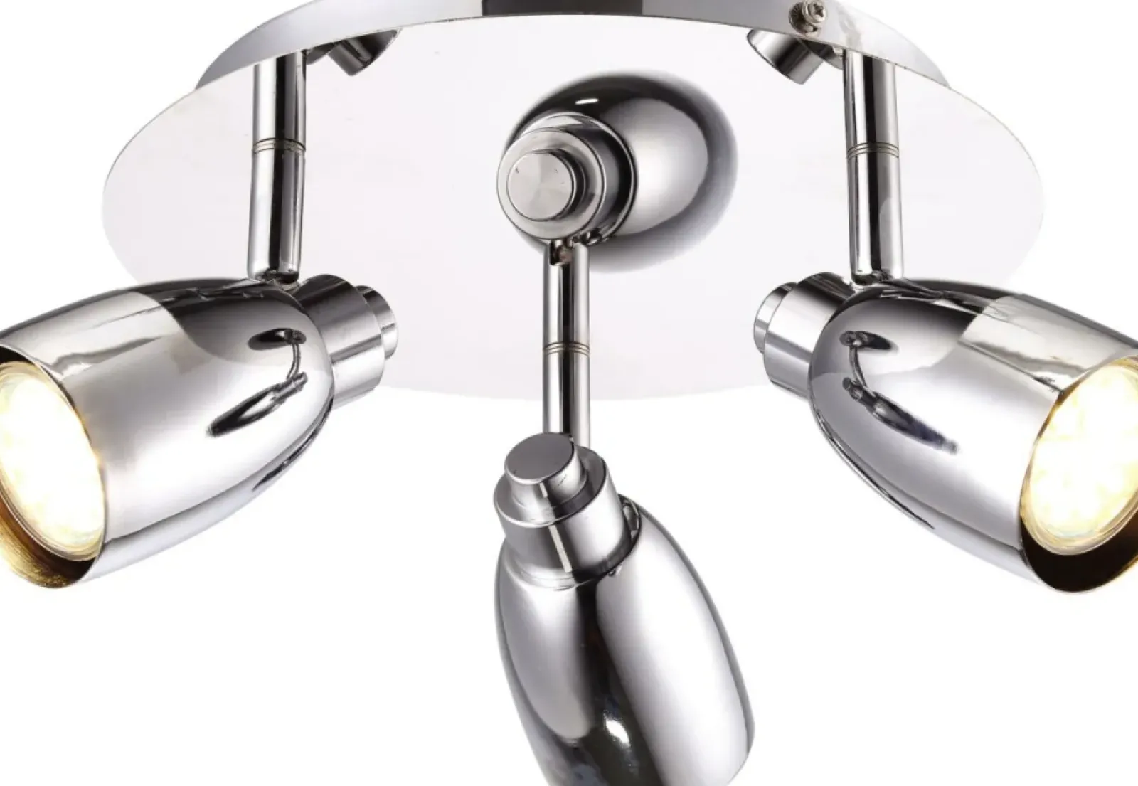 Sklep Kaja owana lampa reflektor K-8007-3 CHR PICARDO | Kaja Oświetlenie chrom Cheap
