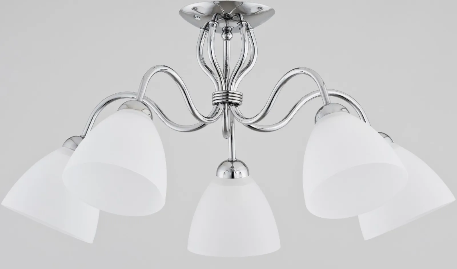 Sklep Kaja Chromowana lampa sufitowa na 5 źródeł światła AL 22605 | Kaja* Randole Tradycyjne