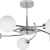 Sklep Kaja Chromowana lampa sufitowa do sypialni 35-03331 AGAPANT | Kaja Cheap