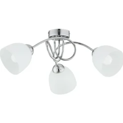 Sklep Kaja Chromowana lampa sufitowa, trzy punkty świetlne AL 62411 z serii SEYLA Best