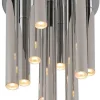 Sklep Kaja Chromowana lampa sufitowa LED MX C0117D ORGANIC PL | Kaja Oświetlenie Shop