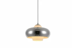 Sklep Kaja owana lampa wisząca do jadalni E27 AZ3167 VALTEN | Kaja chrom Best Sale