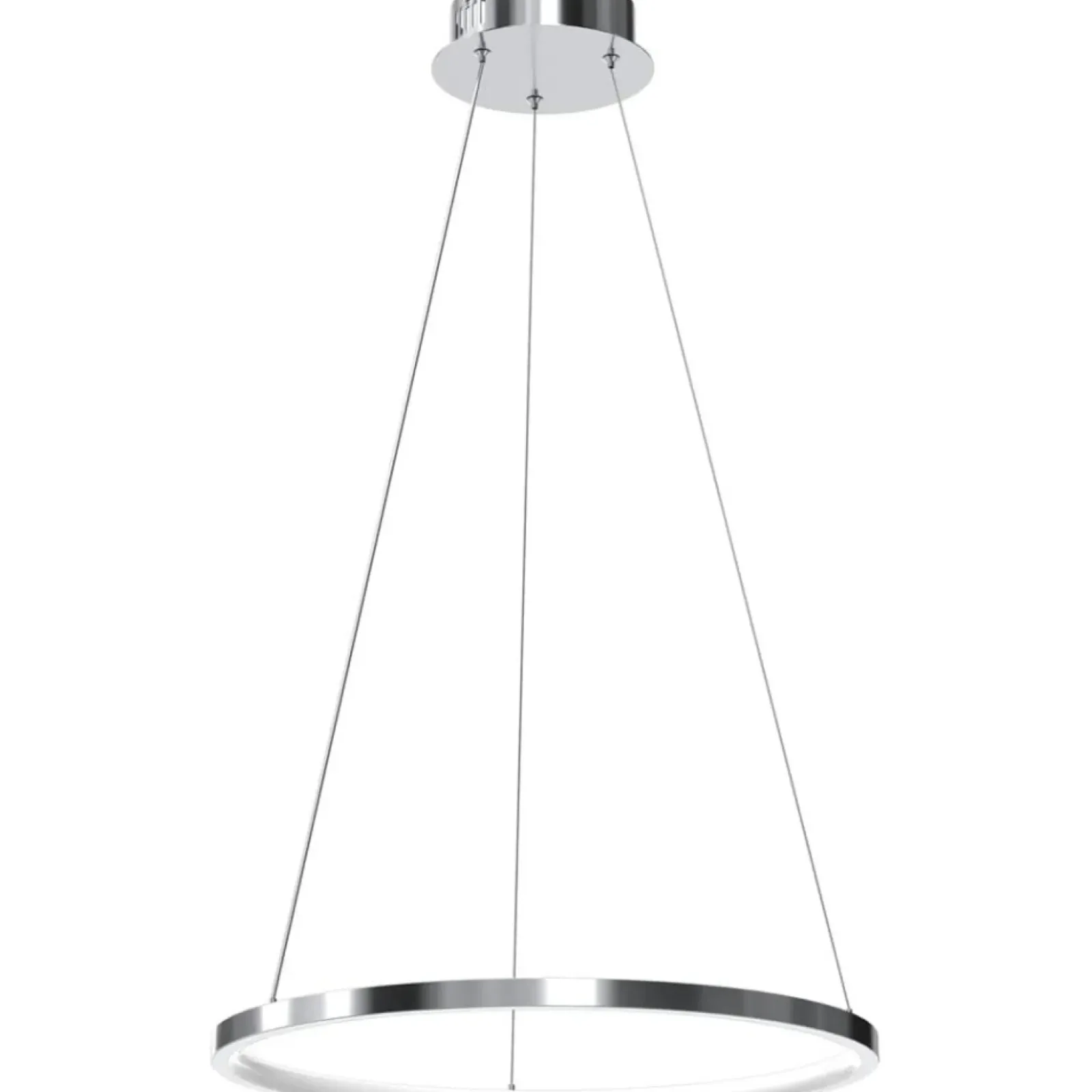 Sklep Kaja Chromowana lampa wisząca, regulacja wysokości ML7940 z serii ROTONDA | Kaja Oświ Sale
